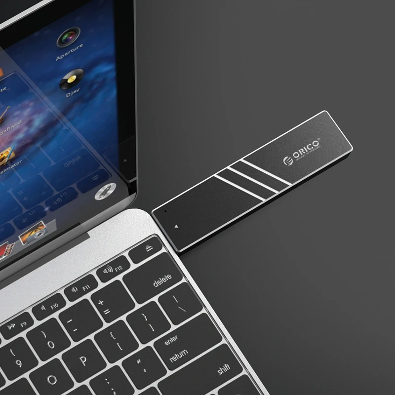 Чехол ORICO 10 Гбит/с M2 NVMe SSD с выдвижным интерфейсом type C USB3.1 UASP M.2 USB NVME корпус для жесткого диска