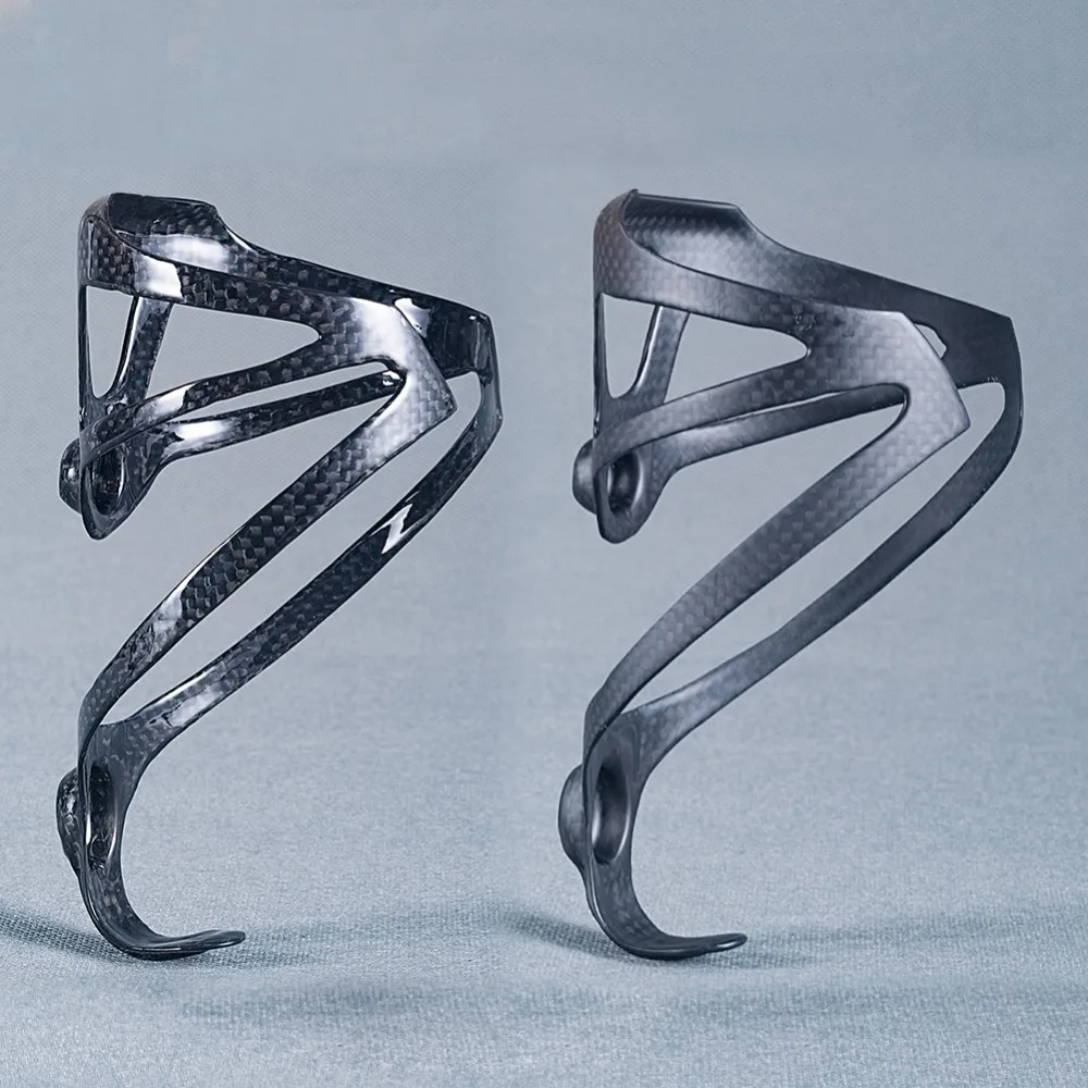 

NO LOGO Super Light 18g XXX Lite Full 3K Carbon Road/Mountian Bike Water Bottle Holder Cycling Bicycle Bottle Cage Matte Glossy