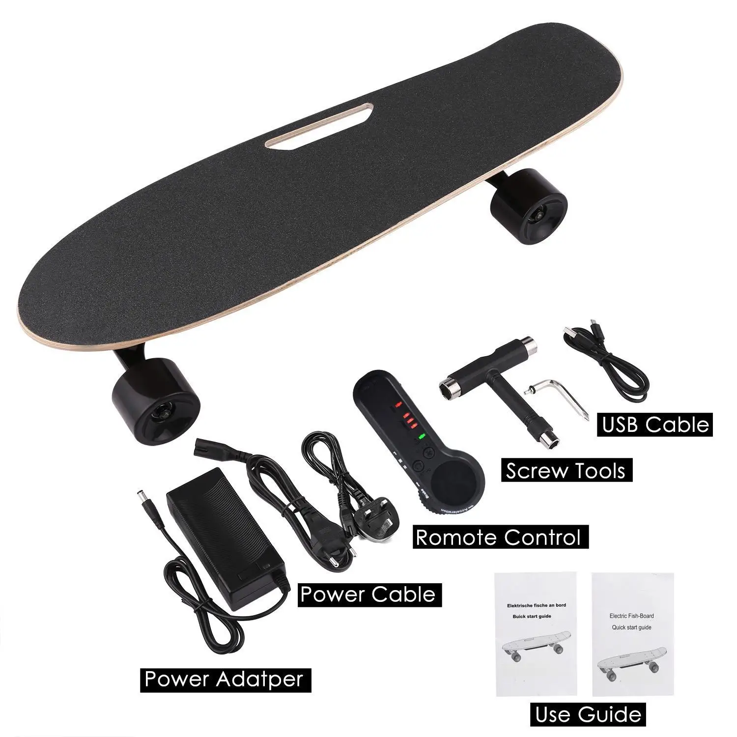 Aceshin Electric Skateboard Handheld Control Remote Portable with Wireless 