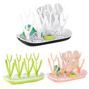 

Baby Bottle Holder Detachable Kids Cup Drying Rack Bottles Portable Storage Multifunction Drain Racks