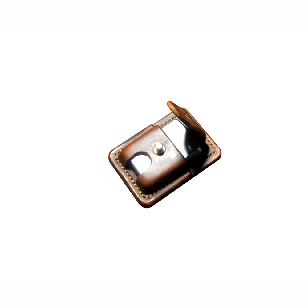 Ручная работа zippo Зажигалка Vege кожаный чехол из натуральной кожи с натуральным лицевым покрытием