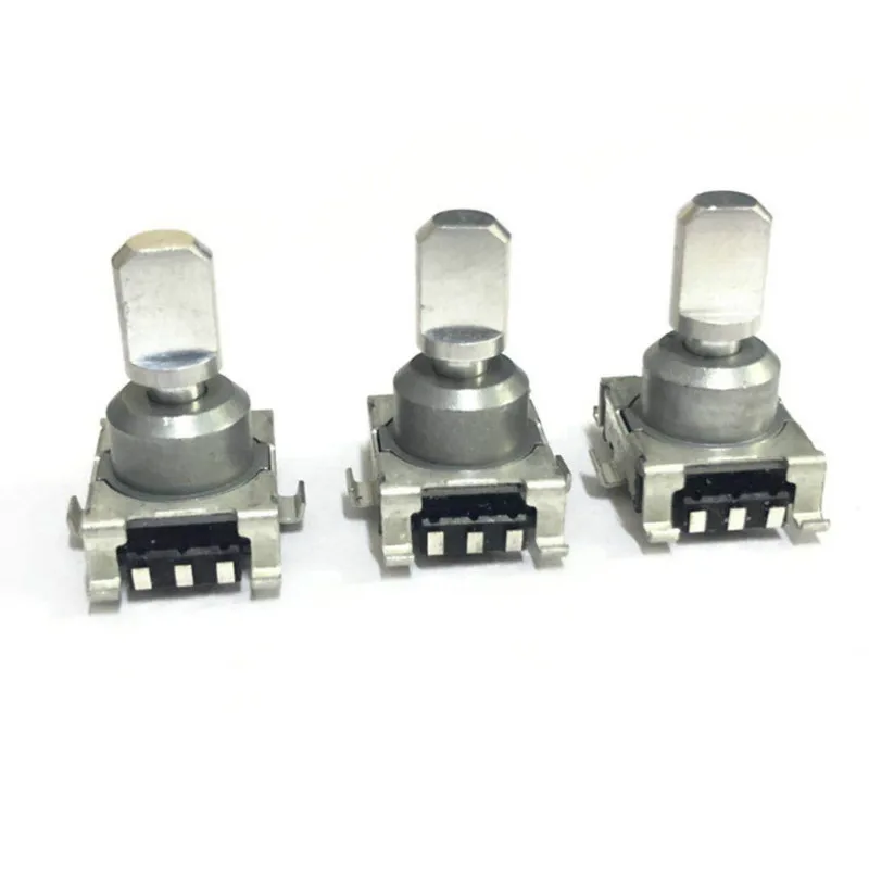 

1 Piece EC11 Patch Type Encoder With Push Switch Shaft Length 15MM 30 Positioning 15 Pulses