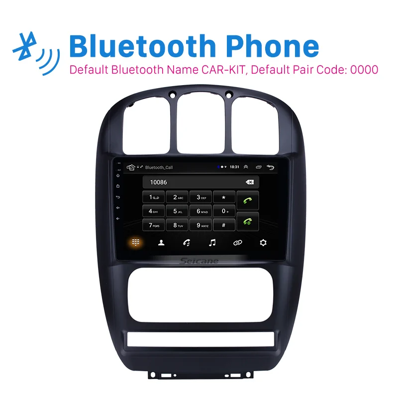 Seicane Android 9,1 Автомобильный gps Радио 10,1 дюймов для Chrysler Пасифика 2006-2012 с HD сенсорным экраном Поддержка Carplay резервная камера