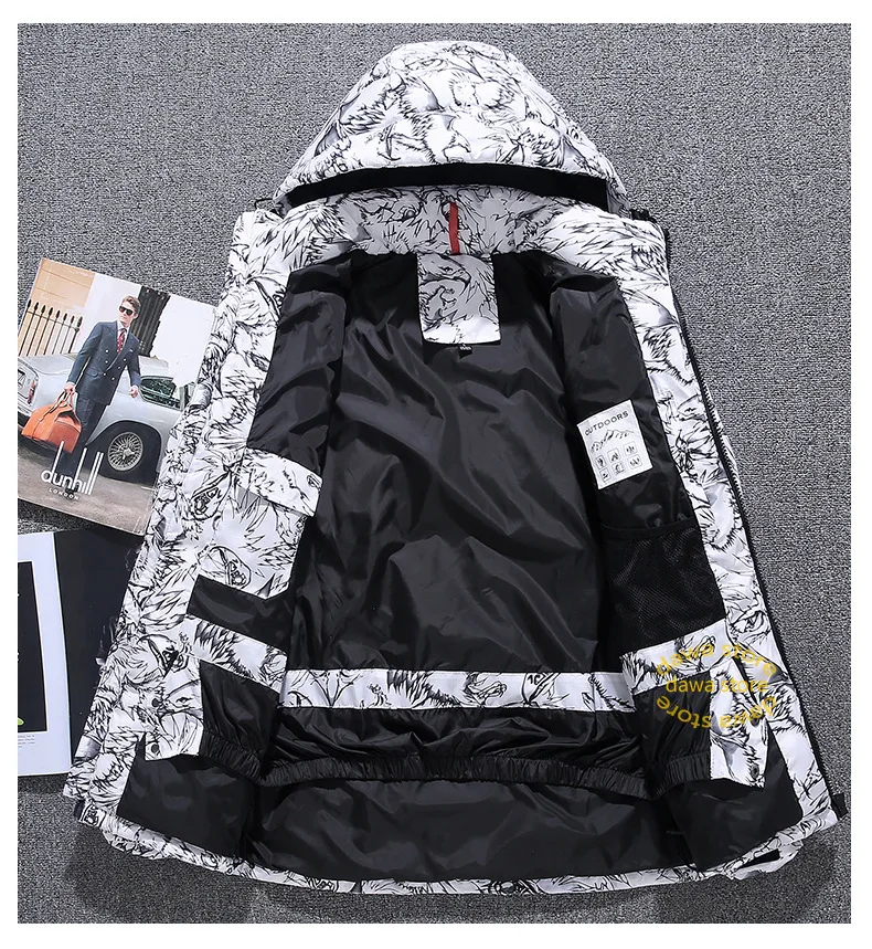 Daiwa, одежда для рыбалки, куртка, Мужская одежда для зимы, Shitr, термальная одежда для рыбалки, мужская зимняя куртка, Повседневная Уличная одежда