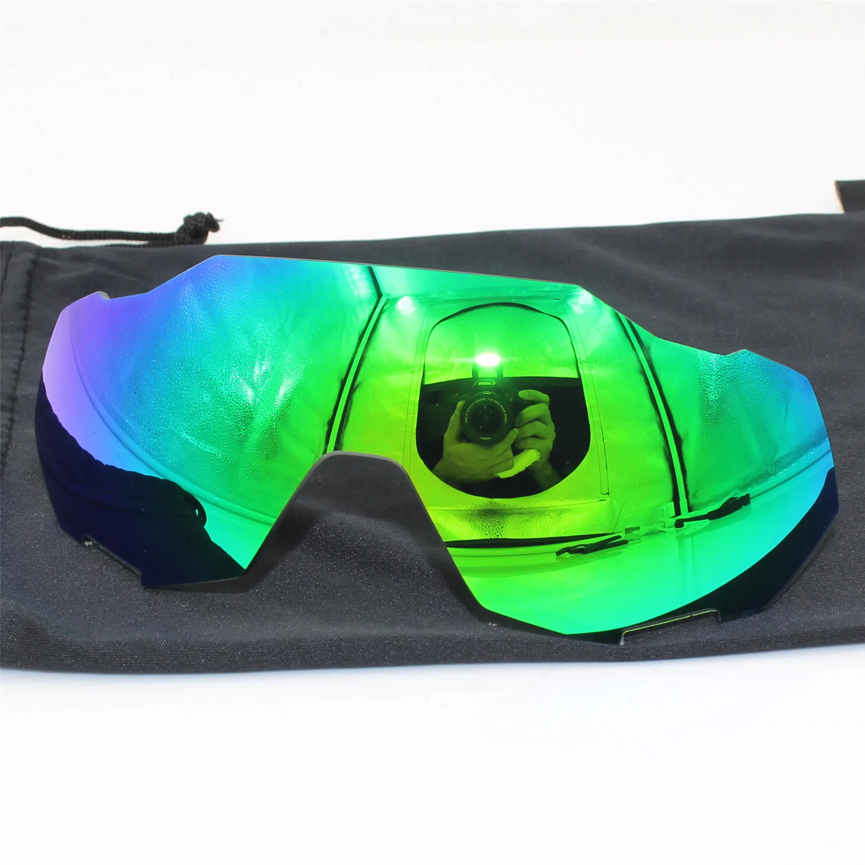 green lens SL брендовые базовые спортивные велосипедные солнцезащитные очки Gafas ciclismo велосипедные очки MTB очки 3 линзы UV400 Питер скорость - Цвет: green lens
