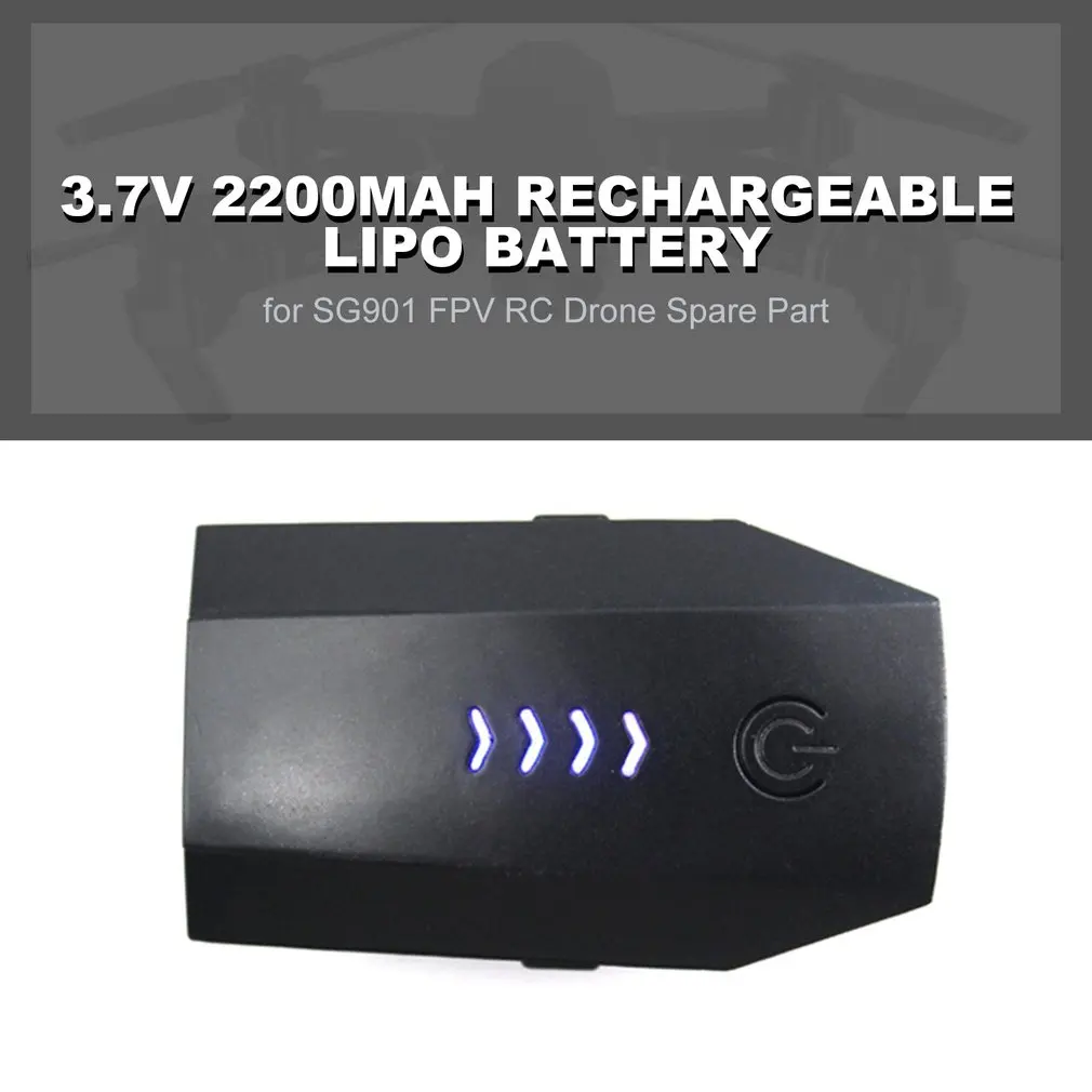 3,7 V 2200mAh Lipo батарея для SG901 FPV RC Дрон запасные части Аксессуары Замена аккумуляторных батарей