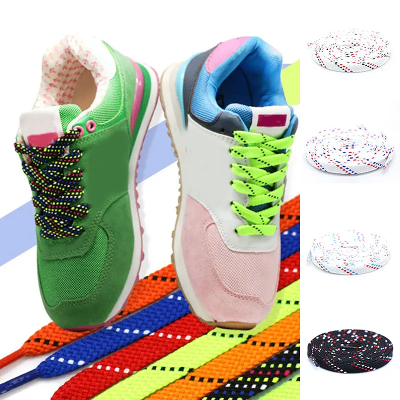 12 Pairs Shoelaces Colorful Flat Round Bootlace Sneaker Shoe Laces Shoe Strings