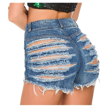 

pantalones vintage woman trendy denim shorts fashion sexy casual high waist jeans shorts clothes Summer 2020 8.10