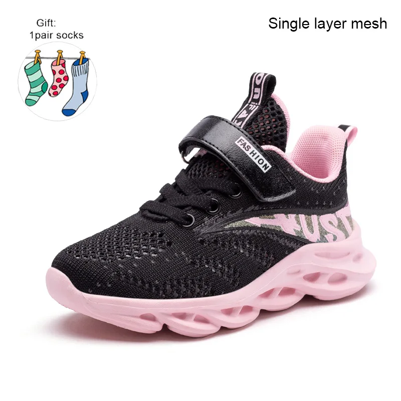 best children's shoes XZVZ Kids Shoes Comfortable Mesh Girls Sneakers High-Performance Rebound Sole Children's Shoes Anti-slip Kids Footwear Sandal for girl Children's Shoes