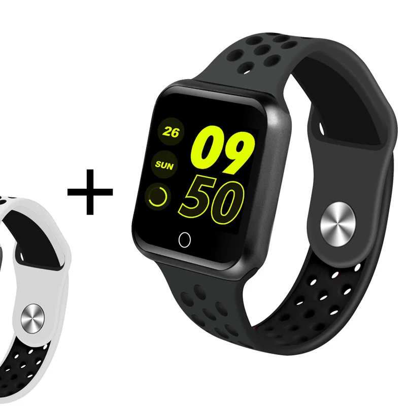 Add a white strap S266 Смарт-часы Ip67 Водонепроницаемый фитнес-трекер кровяное давление кислород монитор сердечного ритма Blurtooth умные часы для мужчин и женщин - Цвет: Add a white strap