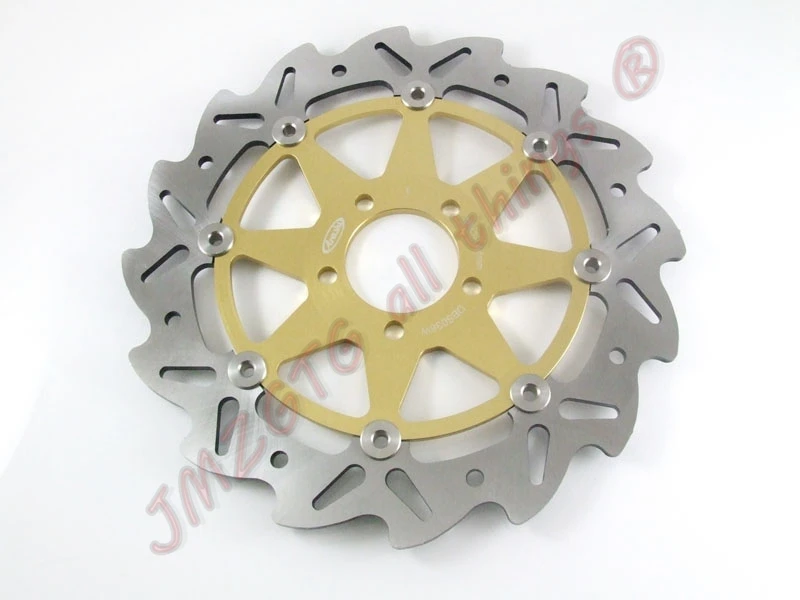 Тормозные диски мотоцикла для KAWASAKI ZX12R/GTR1000/GPZ1000/ZR7.S/ZZR600/Z750/Z1000 Доминатор плавающий ротор дисковых передних тормозов