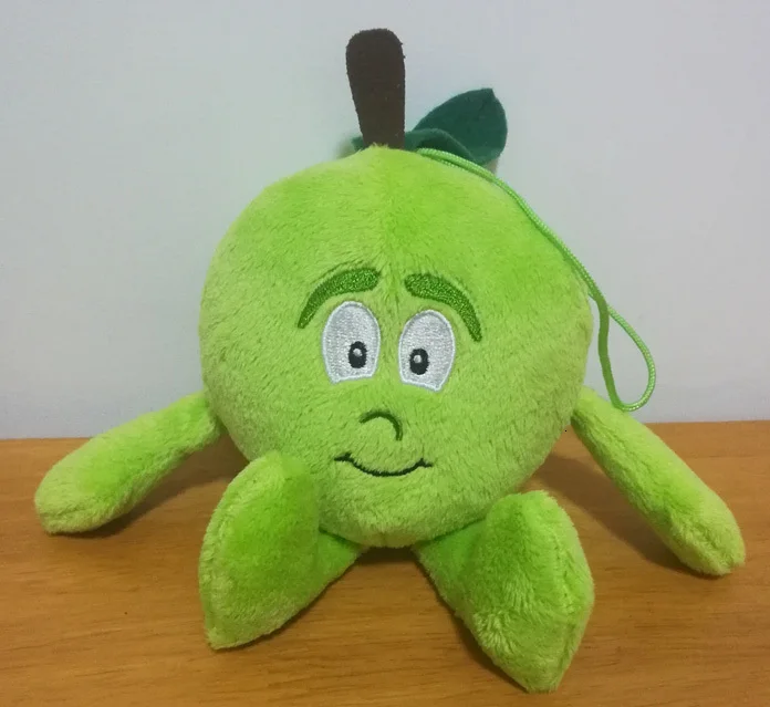 Mini appl Новые фрукты овощи банан груша Brcoccoli арбуз цветная капуста лимонный гриб ананас Starwberry " мягкая плюшевая кукла игрушка - Цвет: Mini appl