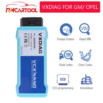 

OBD2 Car Diagnosrtic VXDIAG NANO For GM/Chevrolet/Buick Code reader Scanner GDS2 Tech2win ECU Programming For opel best tech2