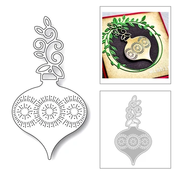 

2020 New Perfume Bottle Pendant Embossing Metal Cutting Dies For DIY Decoration Album Greeting Card Scrapbooking Making No Stamp