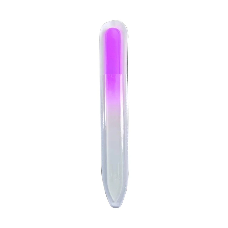 HTHL-Crystal Shine glass пилочки для ногтей буферный маникюрный набор инструментов набор градиентный Радужный цвет для полировки ногтей-лучший Эмори боа