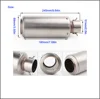 51MM 60MM Universal Motorcycle SC Exhaust PROJECT Muffler Escape Moto Dirt Bike Scooter Exhaust DB killer Suitable for most moto ► Photo 3/6