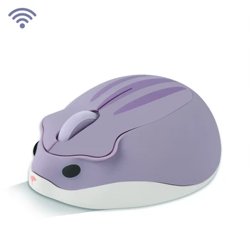 

CHYI Cute Cartoon Hamster Shaped Wireless Mouse Optical Mouse 1200 DPI USB Computer Mice Competitive Mouse For PC Laptop Desktop
