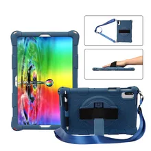 

Shockproof Cover for Huawei MatePad 11 Cases Protective Shell Rotating Stand Tablet Holder with Strap Stylus Wristband