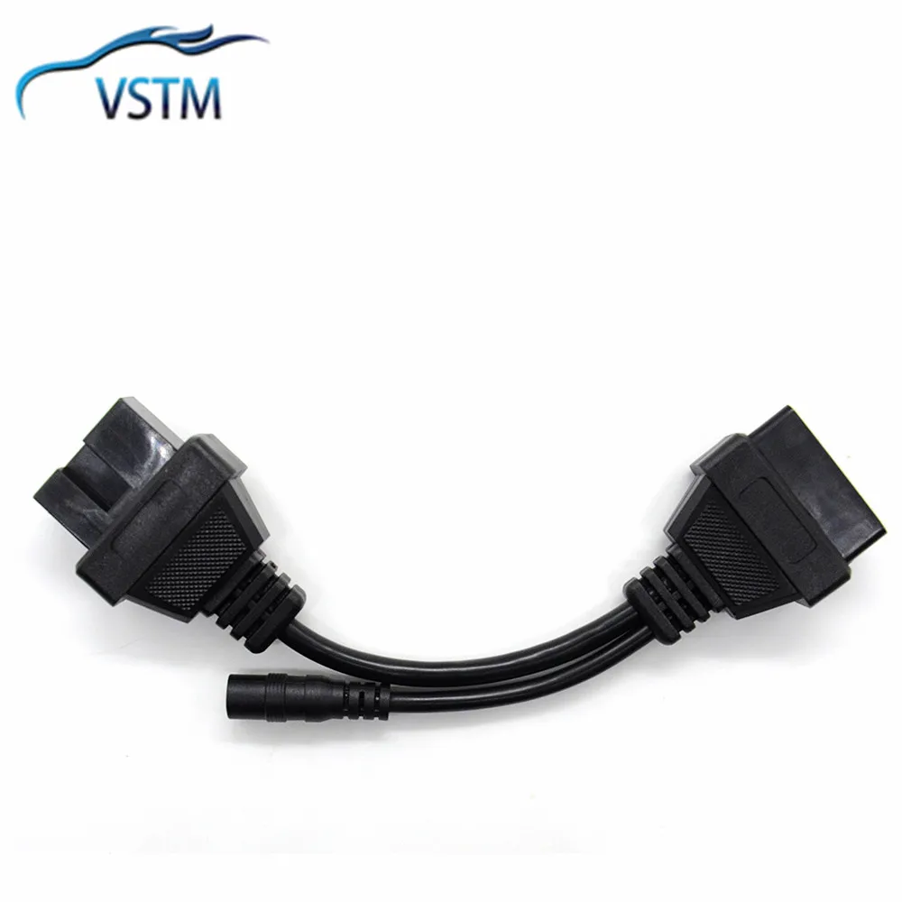 New for Mit*su-bi*shi 12 Pin To 16 Female OBD 2 Extension Diagnostic Tool Adapter Connector Cable Free Shipping |