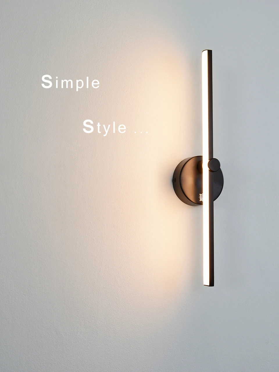 Tanie Nordic LED kryty kinkiety 8W biały/czarny kinkiety do domu sypialnia nocna lustro sklep