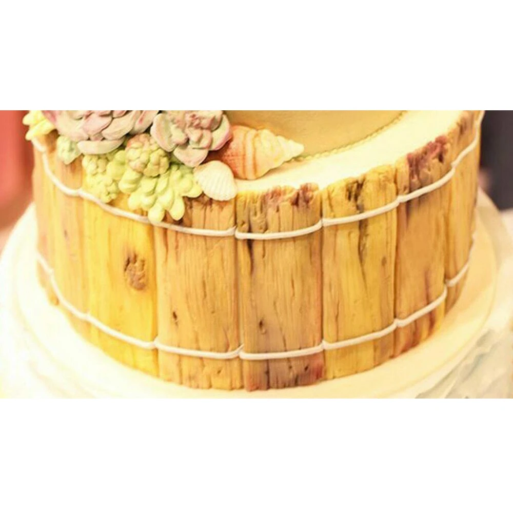 Горячая форма для торта Конфета печенье плавающей древесины Fondant(сахарная) силиконовая форма печенье шоколад бисквитная формочка инструменты для украшения выпечки, торта глина
