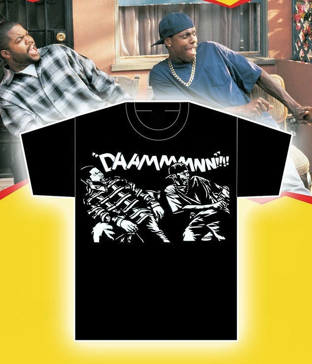 FRIDAY MOVIE SHIRT ICE CUBE &amp CHRIS TUCKER DAAAAMMMMNN |