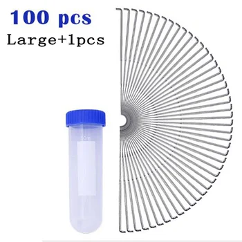

101Pcs/Set DIY Felting Needles 4 Sizes With Bottle For Wool Cloth Non Woven Fabric Yarn Novice Essential Tools Super Fine Needle