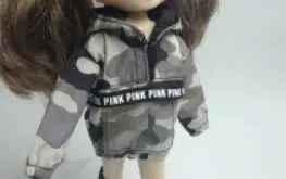 hoodie Крутая Модная Одежда для кукол blyth, Спортивная толстовка с капюшоном или комбинезон, штаны для 1/6, аксессуары для кукольной одежды(подходит для ob24, azones, blyth 1/6 do - Цвет: hoodie