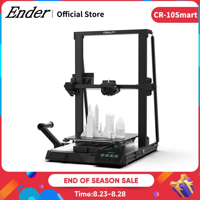 CR-10Smart 3D Printer WIFI 4.Inch Touch Lcd Silent Board Fan V2.0 Auto Leveling Creality 3D CR-10 Smart