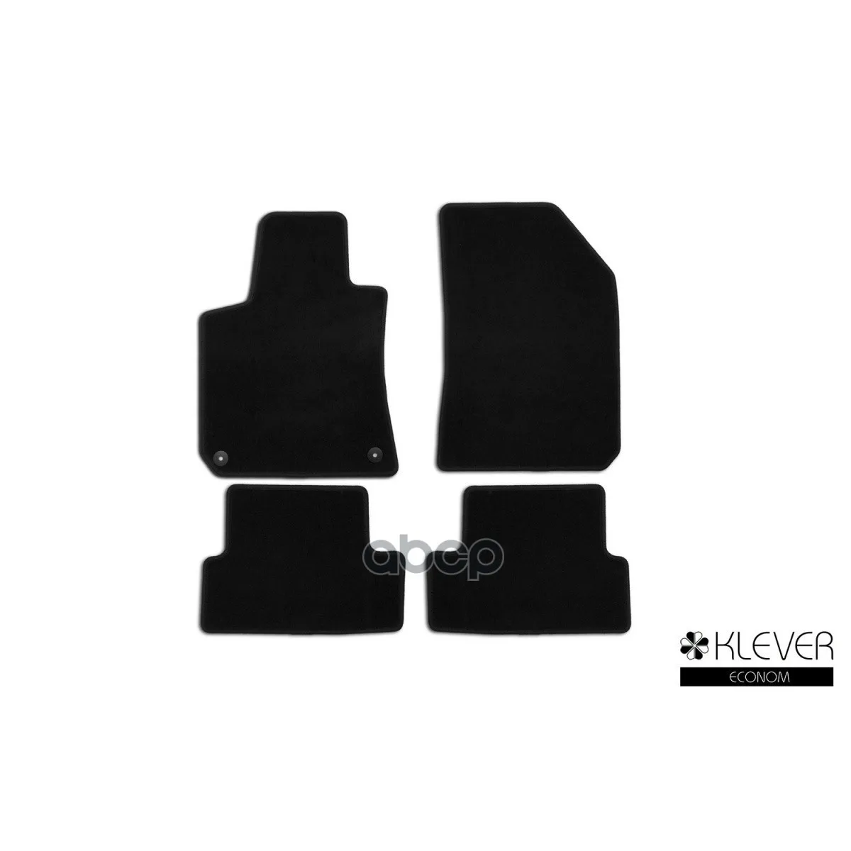 Коврики В Салон Klever Econom Peugeot 308-, Хб., 4 Шт.(Текстиль) Klever арт. KLEVER01382501200k