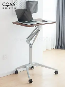 

Multimedia Mobile Lifting Computer Table Lecture Table Standing Training Table Desk Work Desk Notebook Table