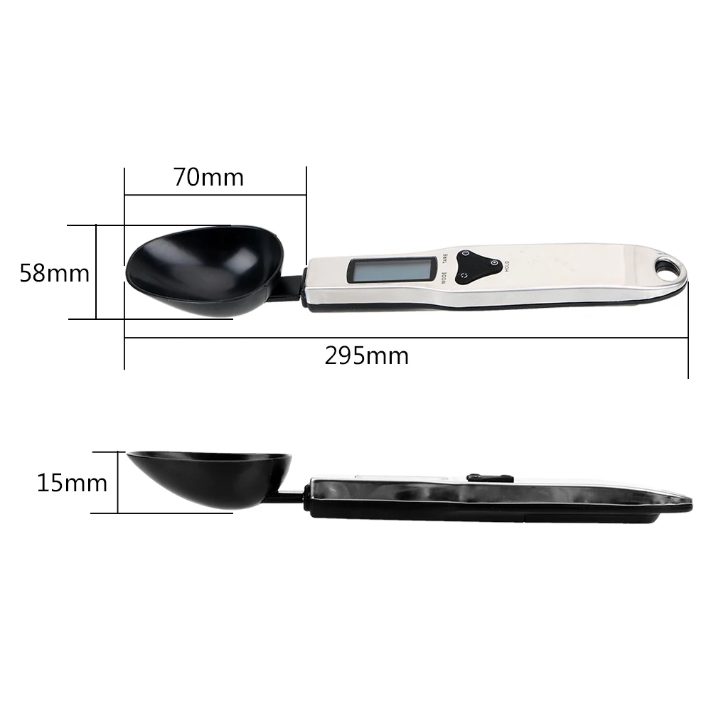 Coffee Milk Tea Sugar Baking Spoon LCD Digital Food Thickening 500g/0.1g Electronic Spoon Useful Measuring Portable
