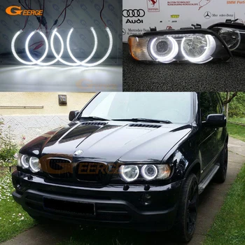 

For BMW X5 E53 2000 2001 2002 2003 2004 2005 2006 Excellent Ultra bright smd led Angel Eyes Halo Ring DRL Car styling