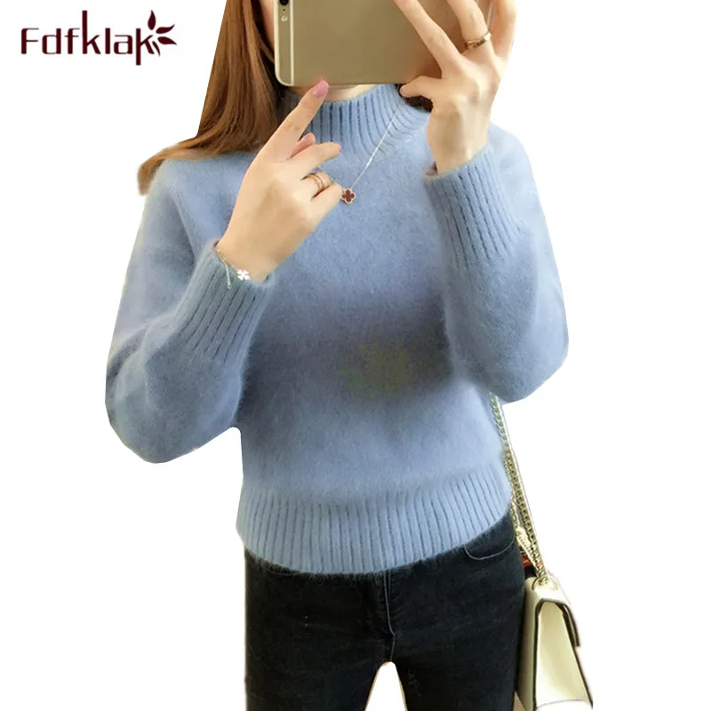 Женский кашемировый свитер Fdfklak трикотажный пуловер Трикотажная майка джемпер