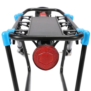 

Aluminum Alloy Bicycle Rear Rack Bike Luggage Carrier MTB Cycling Rear Rack Seatpost Bag Holder with Light Reflective Plate