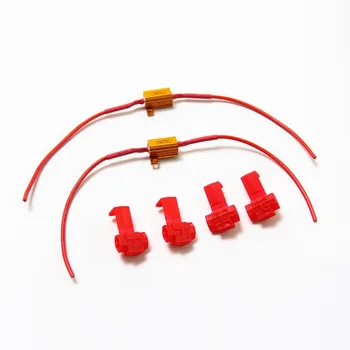 

Car LED Decoding Resistor 25W/10W Brake Reversing Light Turn Signal Decoder