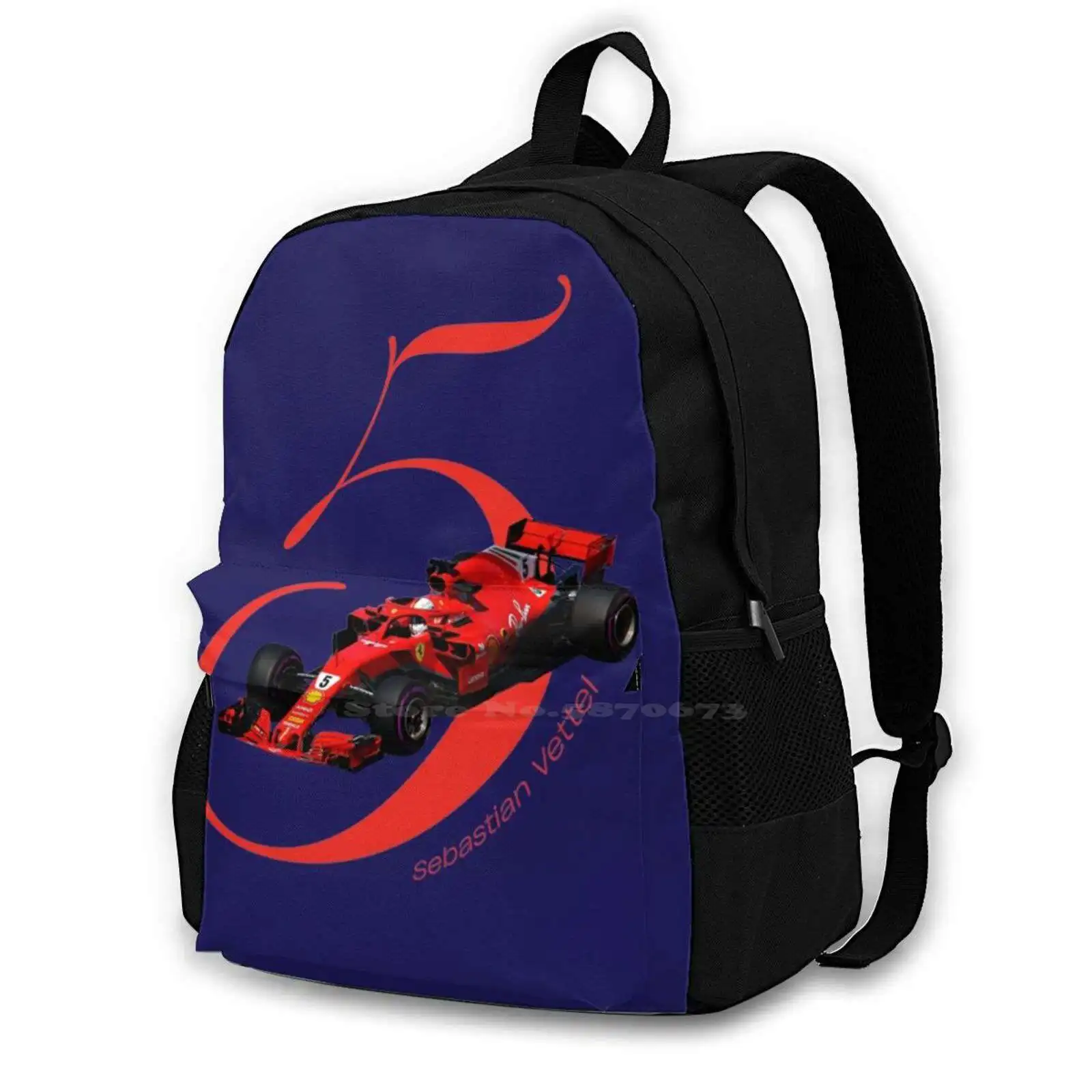 Formula 1 Vettel'S 2018 Ferrari Nuovi Arrivi Borse Unisex Zaino Casual 2018 Ferrari 488 Gtb Ferrari 2018 Binotto Leclerc