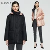 GASMAN 2022New Women's Spring Coat fashion casual Wear on both sides big size Women parka Thin Cotton Warm outwear 21871 ► Photo 3/6