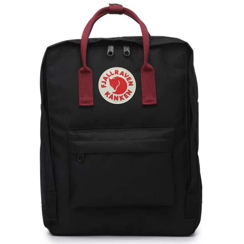 Брендовый Детский Мини Рюкзак Mochila Kankenlying для студентов, школьная сумка, Классический рюкзак, женские водонепроницаемые Рюкзаки - Цвет: A2 Black Red