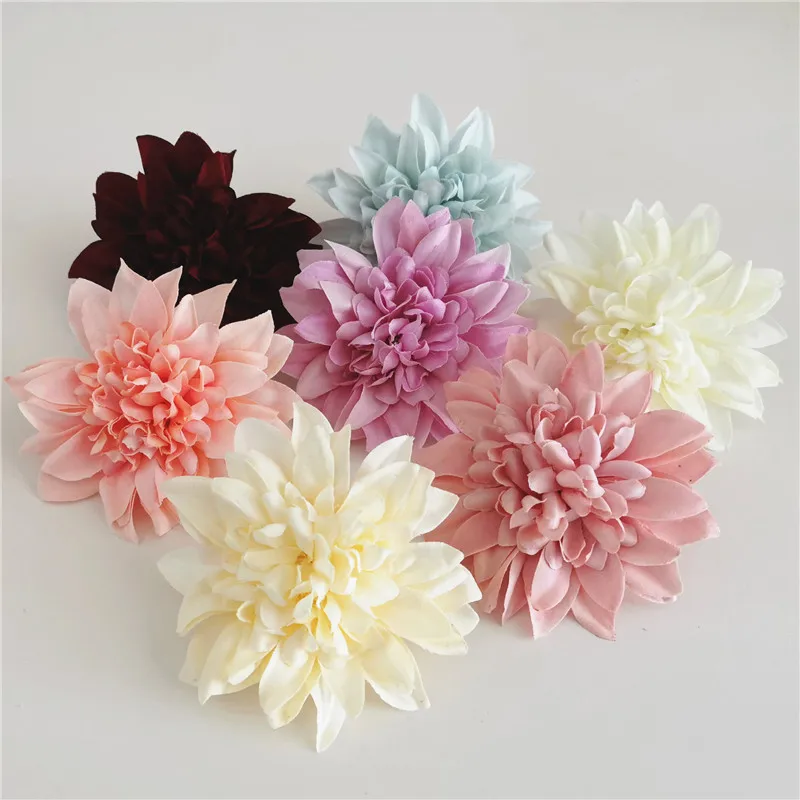Dahlia Artificial Flower Heads Dahlias Flowers Parties Dahlia