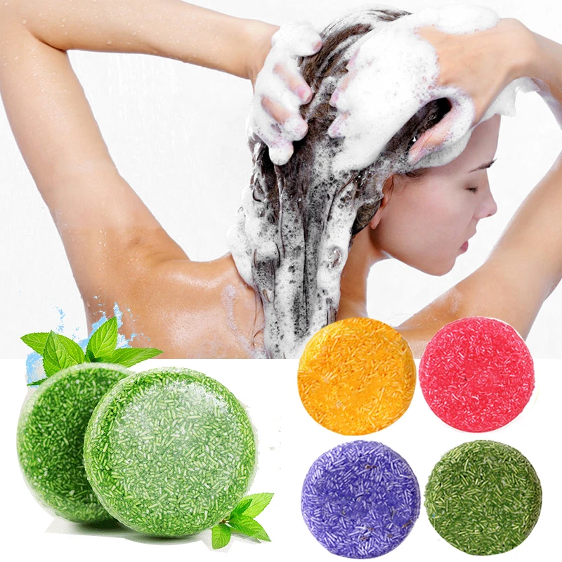 

Handmade Hair Shampoo Soap Natural Plant Essence Fragrance Shampoo Soap Oil-control Anti-Dandruff Moisture Supple Hair Care