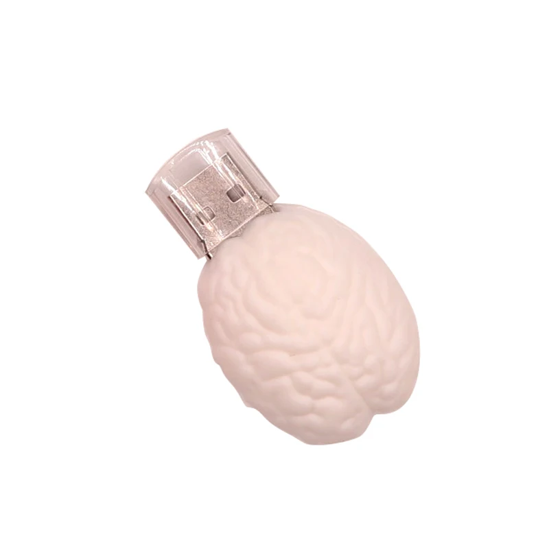 White USB флеш-накопитель 128 ГБ, флеш-накопитель 64 ГБ, мультяшная модель, флеш-накопитель 32 ГБ, карта памяти 4 ГБ, 8 ГБ, 16 ГБ, персональный подарок, флеш-накопитель - Цвет: White