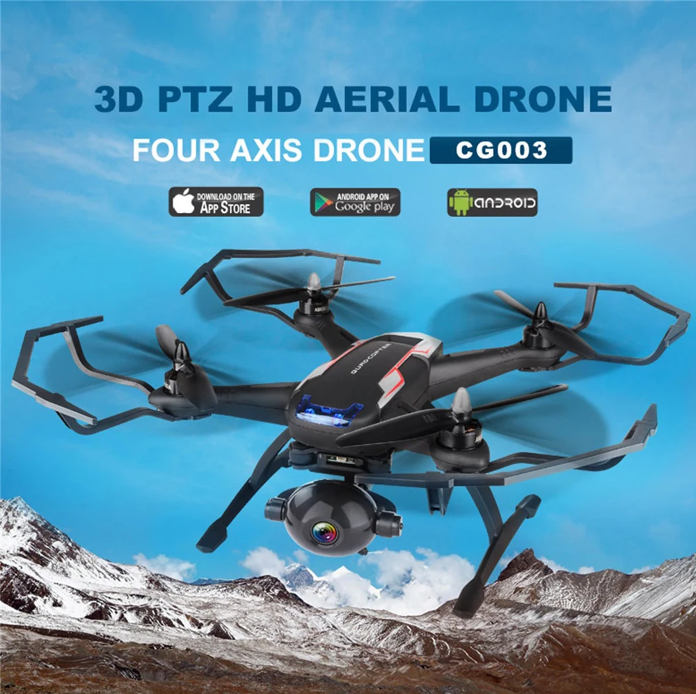

Aosenma CG003 Brushless Dual GPS FPV 1080P HD Gimbal Camera Follow Me Headless Mode RC Drone Quadcopter Vs Cg035 Bayang toys X21