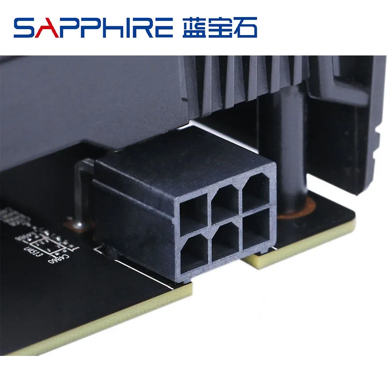 Видеокарты SAPPHIRE RX 460 4G 128 бит GDDR5 видеокарта для AMD RX 400 серии VGA карты RX460-4GB DisplayPort HDMI 1024SP б/у