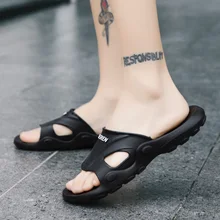 Пара комнатные тапочки EVA дома, отеля, сандалии и тапочки унисекс летние Нескользящие Ванная комната пара домашних тапочек; Для мужчин пляж морской воды шлёпанцы для женщин