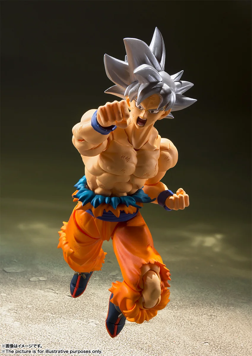 Dragon Ball Bandai Boneco Articulado SS Goku Battle 30cm LBS