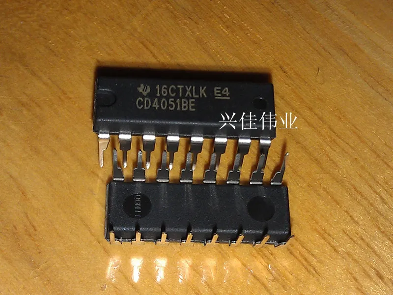 20 шт./лот CD4051 CD4051BE DIP-16