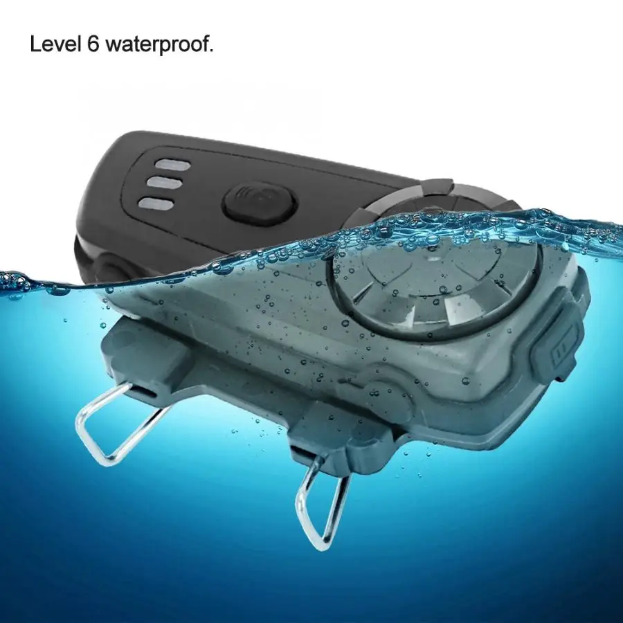 M6 мотоциклетный шлем Интерком мотоцикл MP3 Беспроводная bluetooth-гарнитура водонепроницаемый домофон