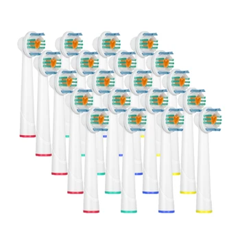 

20Pcs replacement brush heads for Oral B electric toothbrush before power/Pro health/Triumph/3D Excel/clean precision vitality