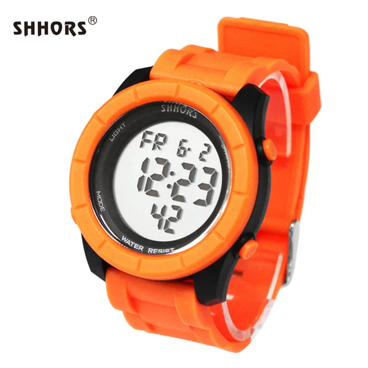 

Sheng hou shi shhorlcd Casual Waterproof Men And Women Young STUDENT'S Electronic Watch Large Screen Sh-781b